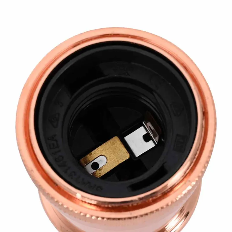 lempų laikikliai 2 vnt Rose Gold E27