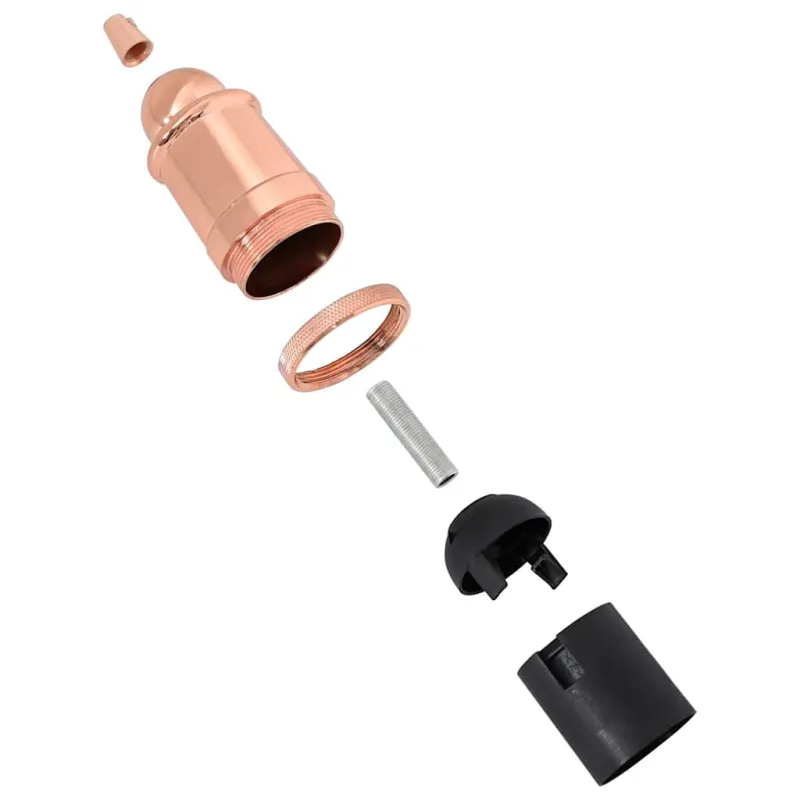 lempų laikikliai 2 vnt Rose Gold E27