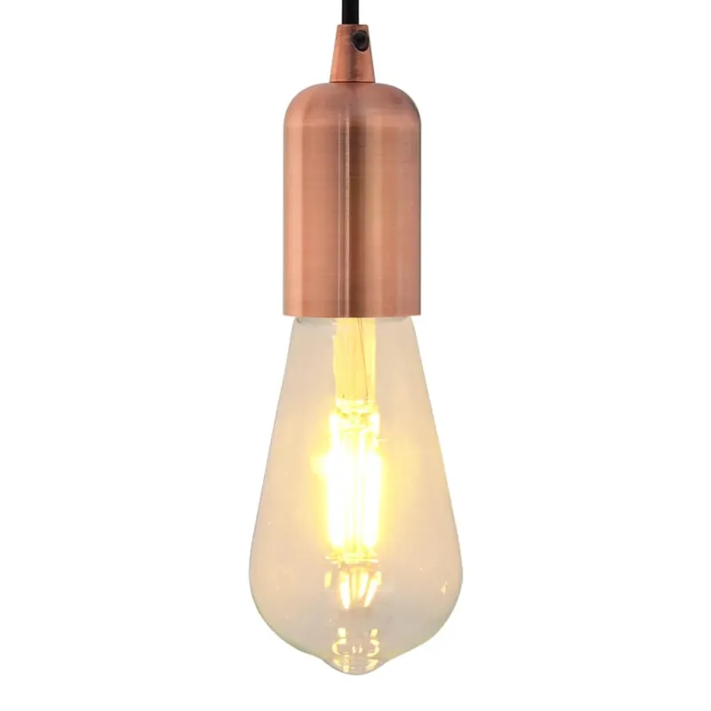 lempų laikikliai 2 vnt Red Bronze E27