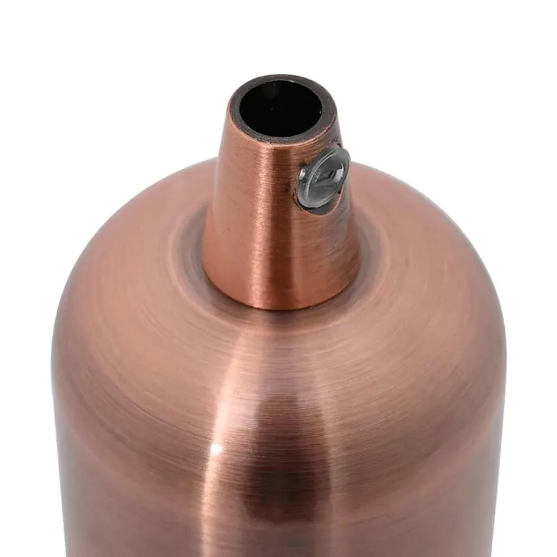 lempų laikikliai 2 vnt Red Bronze E27