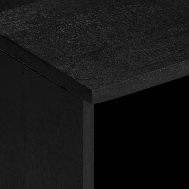 televizoriaus spintelė Juoda 100x33x46 cm Engineered Wood