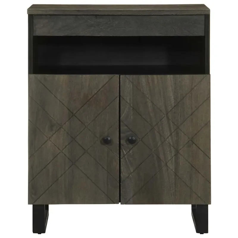 indauja juoda 60x33x75 cm masyvo mango