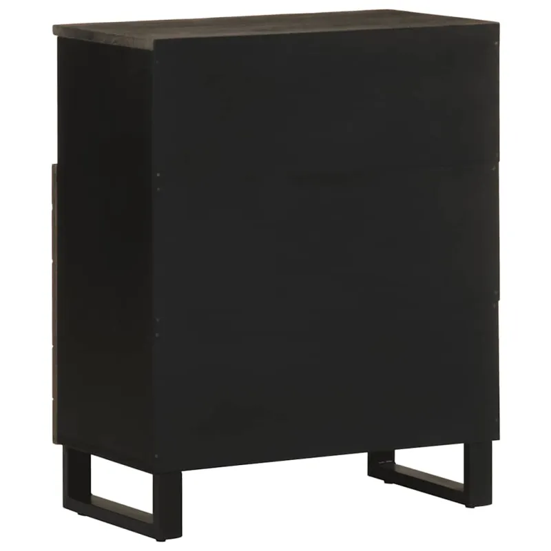 indauja juoda 60x33x75 cm masyvo mango