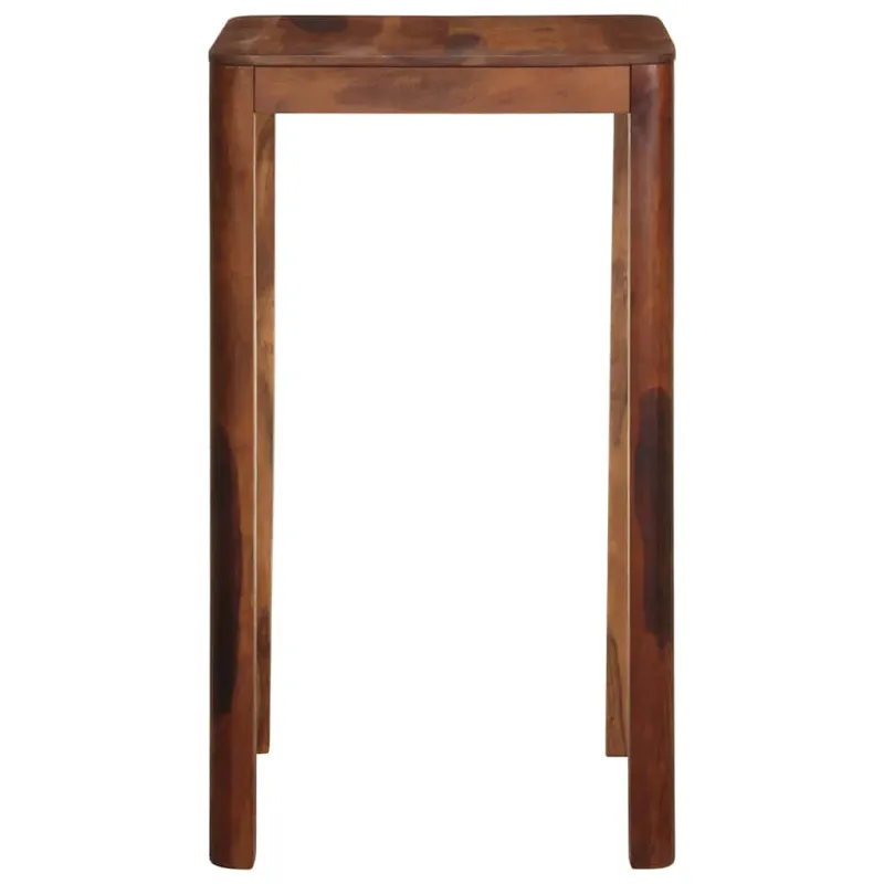Baro stalas 60x60x107 cm Akacijos masyvo