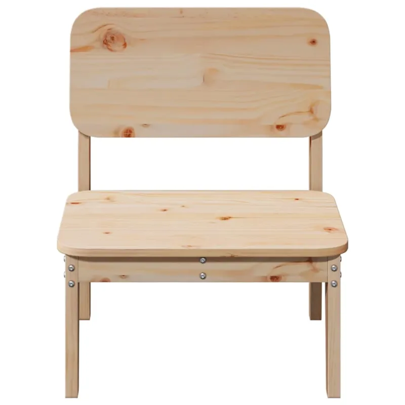 sodo kėdės 2 vnt 60x52,5x72 cm pušies masyvo