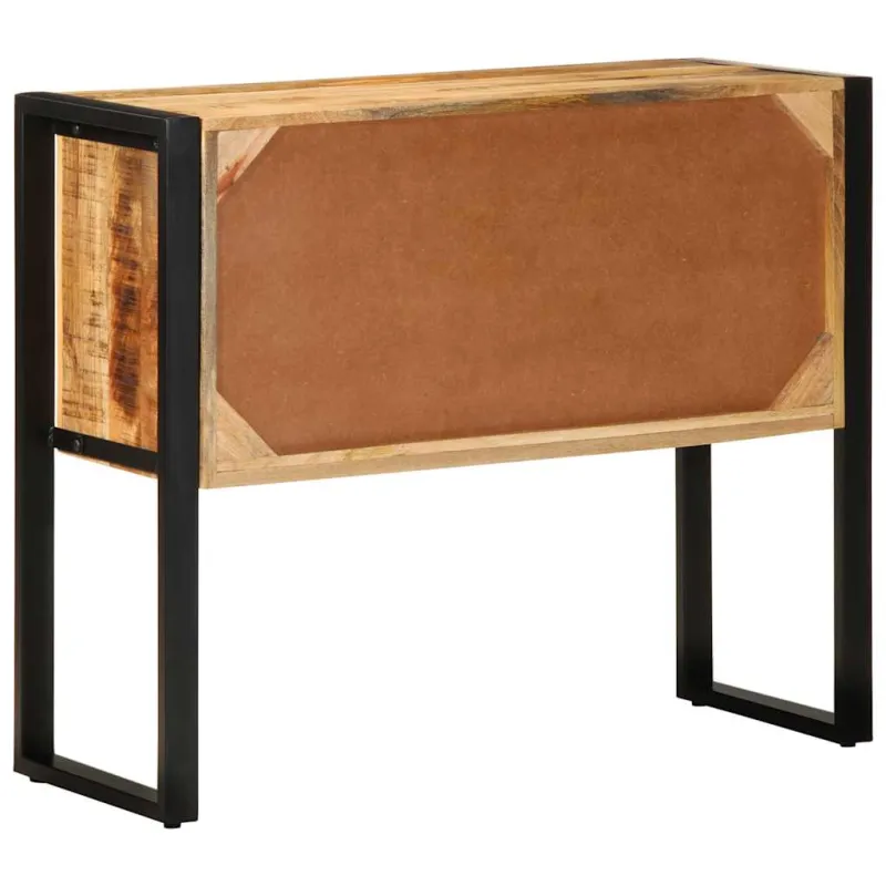 konsolinė spintelė 90x35x75 cm Tvirtas neapdorotas medis Mango