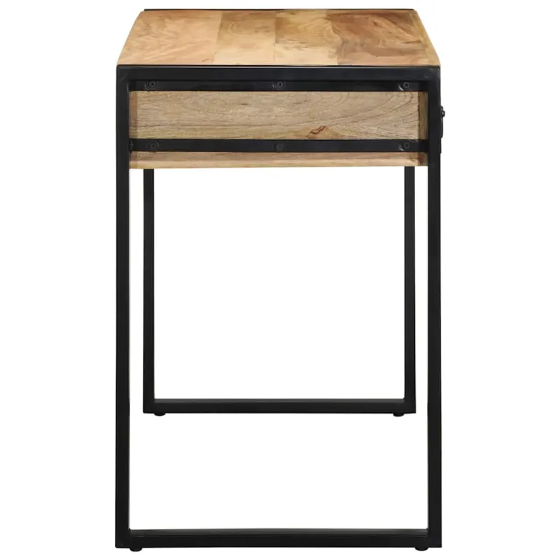 Rašomasis stalas 100x50x75 cm Masyvus neapdorotas medis Mango