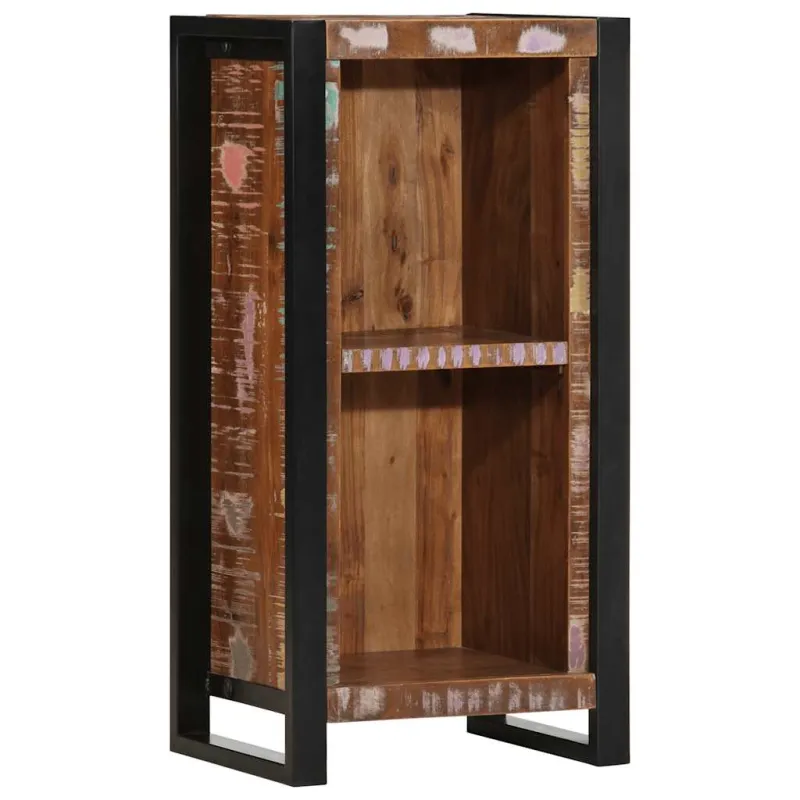 Spintelė prie lovos 40x30x80 cm Regeneruota medžio masyvo