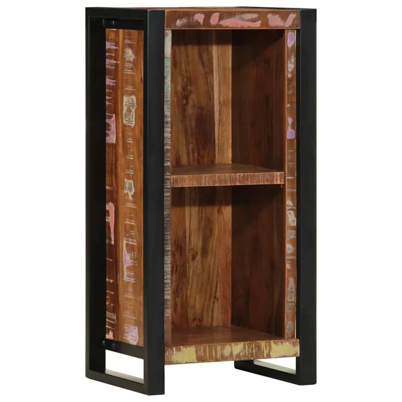 Spintelė prie lovos 40x30x80 cm Regeneruota medžio masyvo