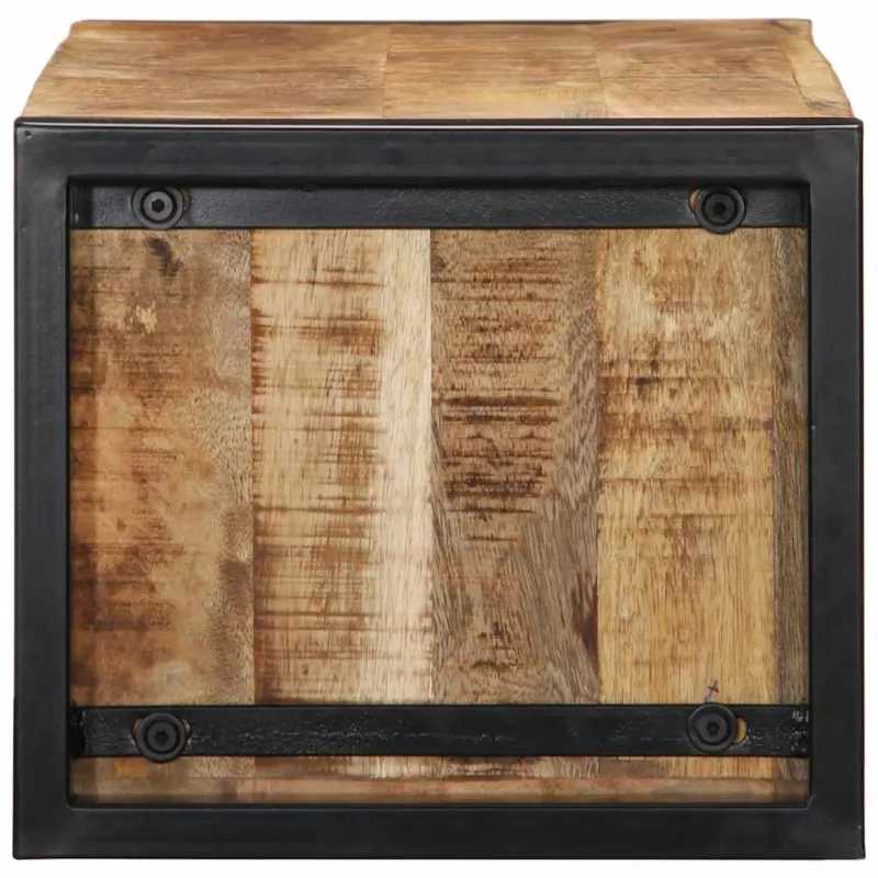 televizoriaus spintelė 80x30x25 cm Masyvus Rough Wood Mango