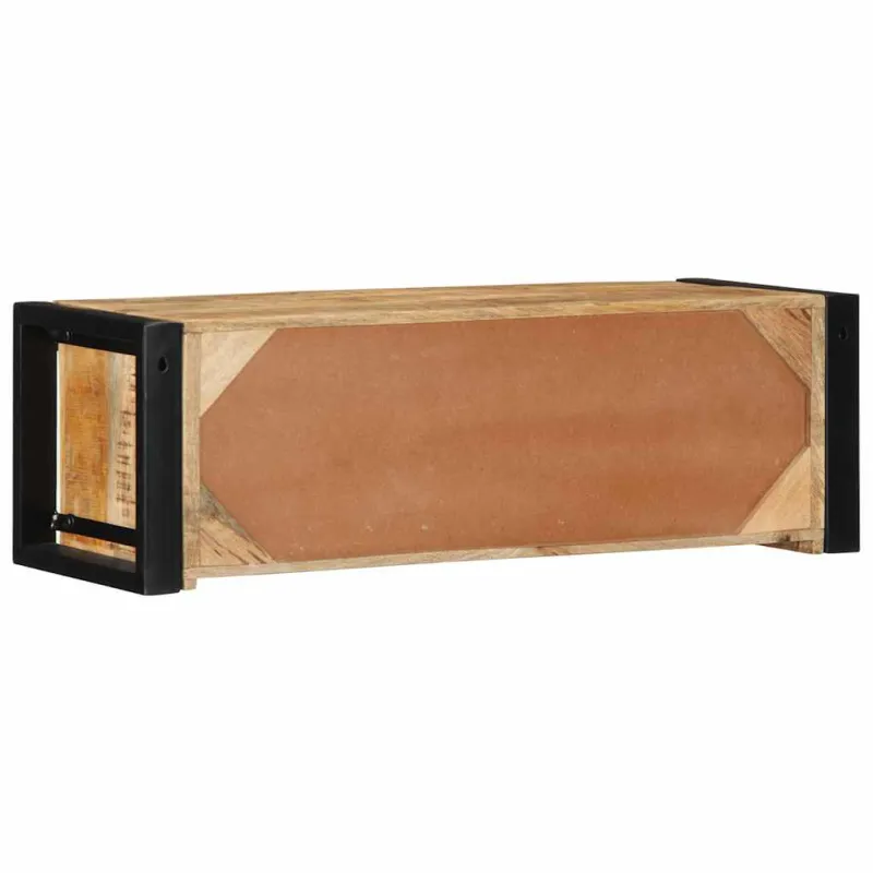 televizoriaus spintelė 80x30x25 cm Masyvus Rough Wood Mango