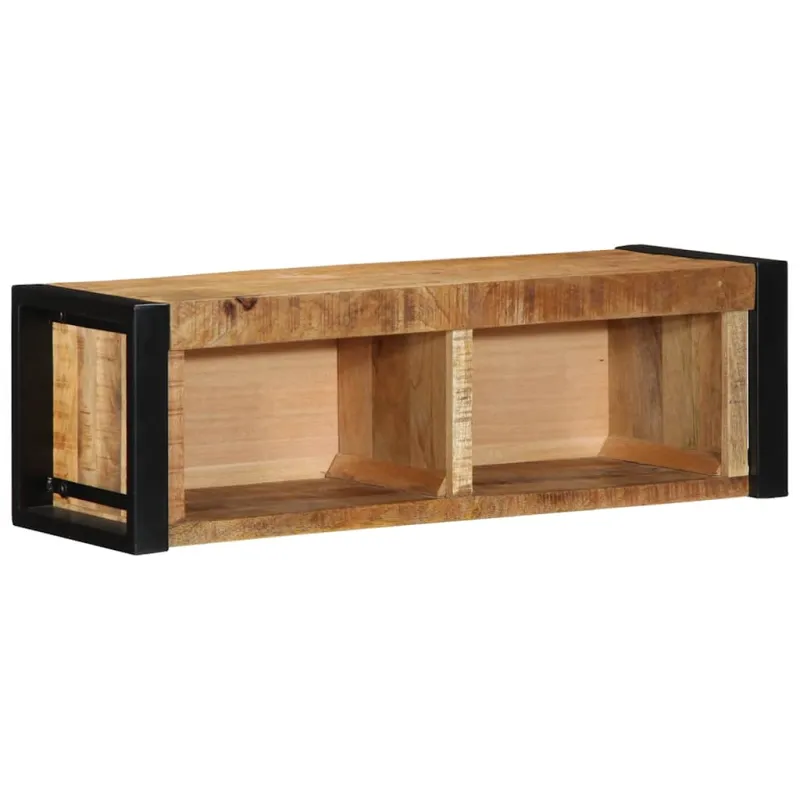 televizoriaus spintelė 80x30x25 cm Masyvus Rough Wood Mango
