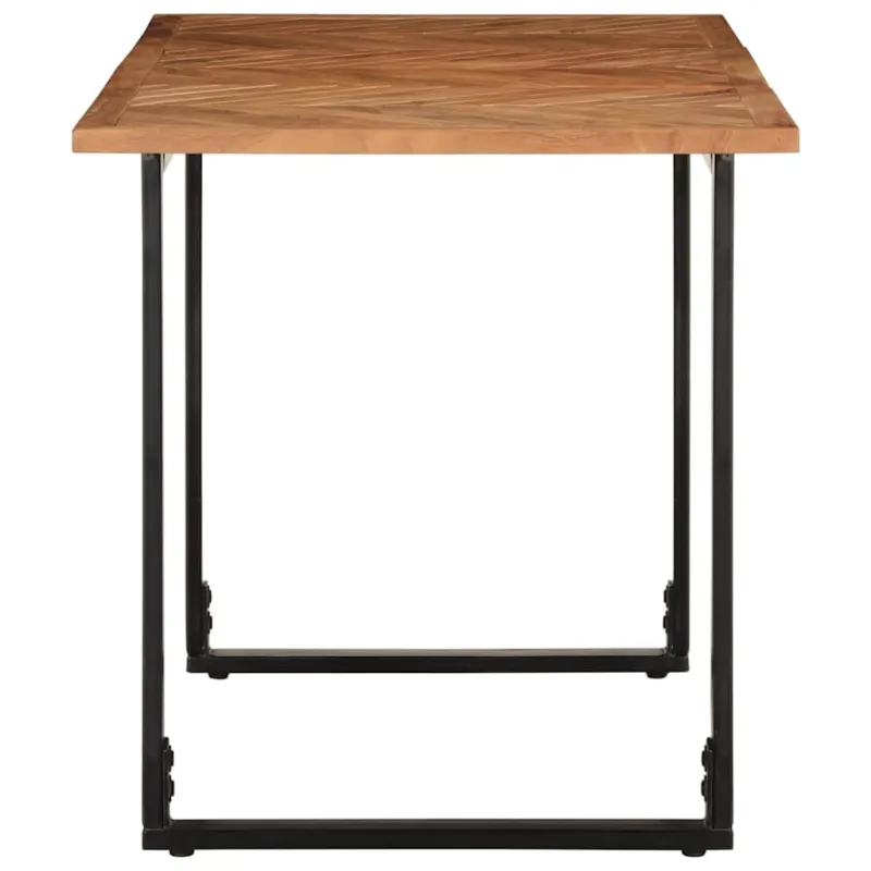 Valgomojo stalas, 140x70x75cm, akacijos medienos masyvas