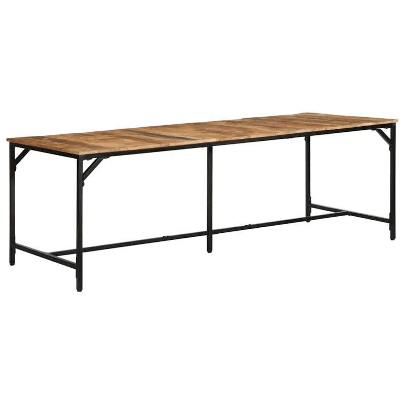 Valgomojo stalas, 220x90x75cm, mango medienos masyvas