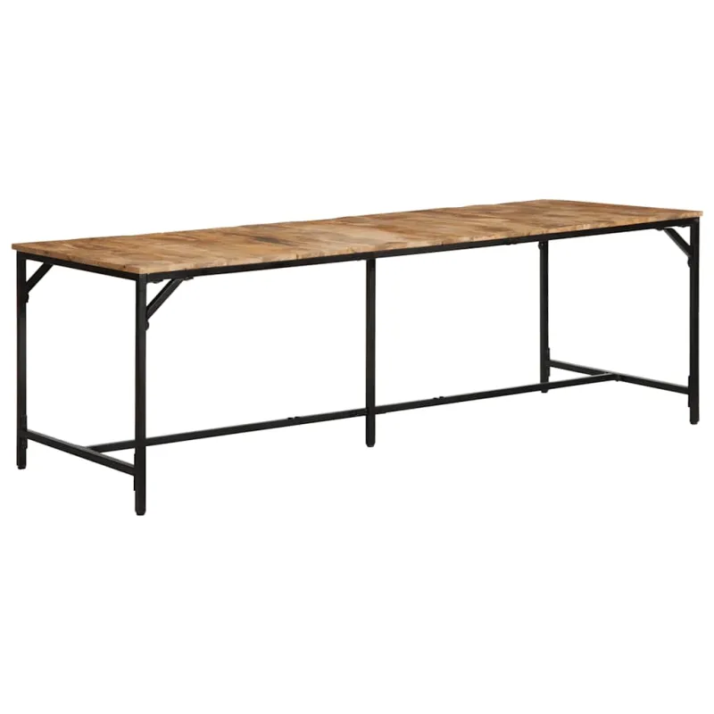 Valgomojo stalas, 220x90x75cm, mango medienos masyvas
