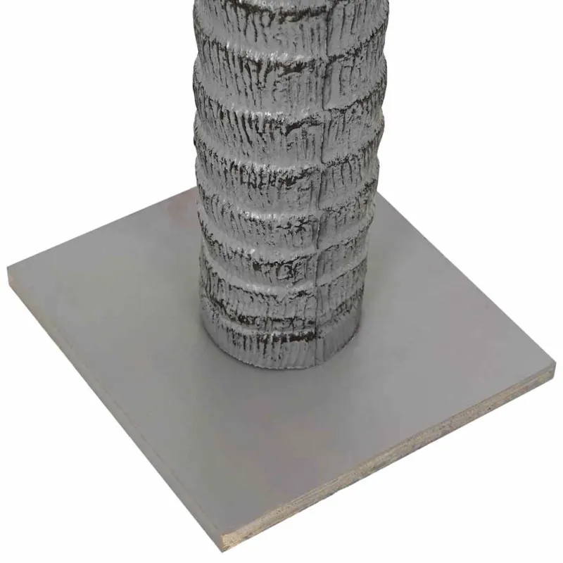 Dirbtinė palmė, žalios spalvos, 100cm, 6 lapų