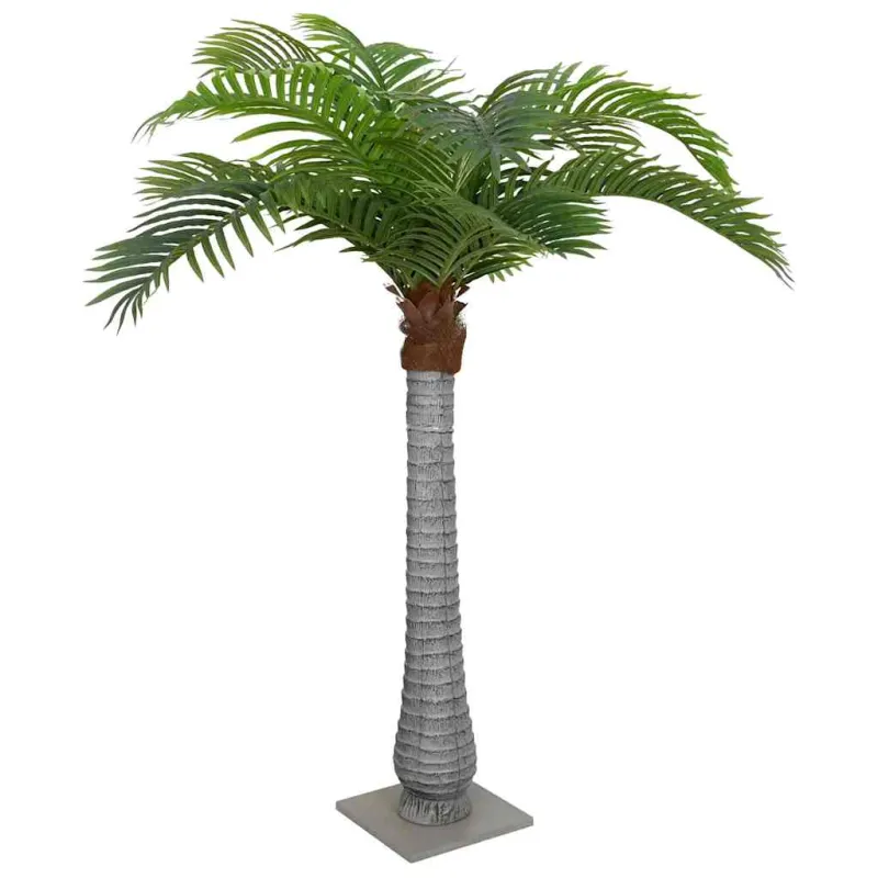 Dirbtinė palmė, žalios spalvos, 200cm, 15 lapų