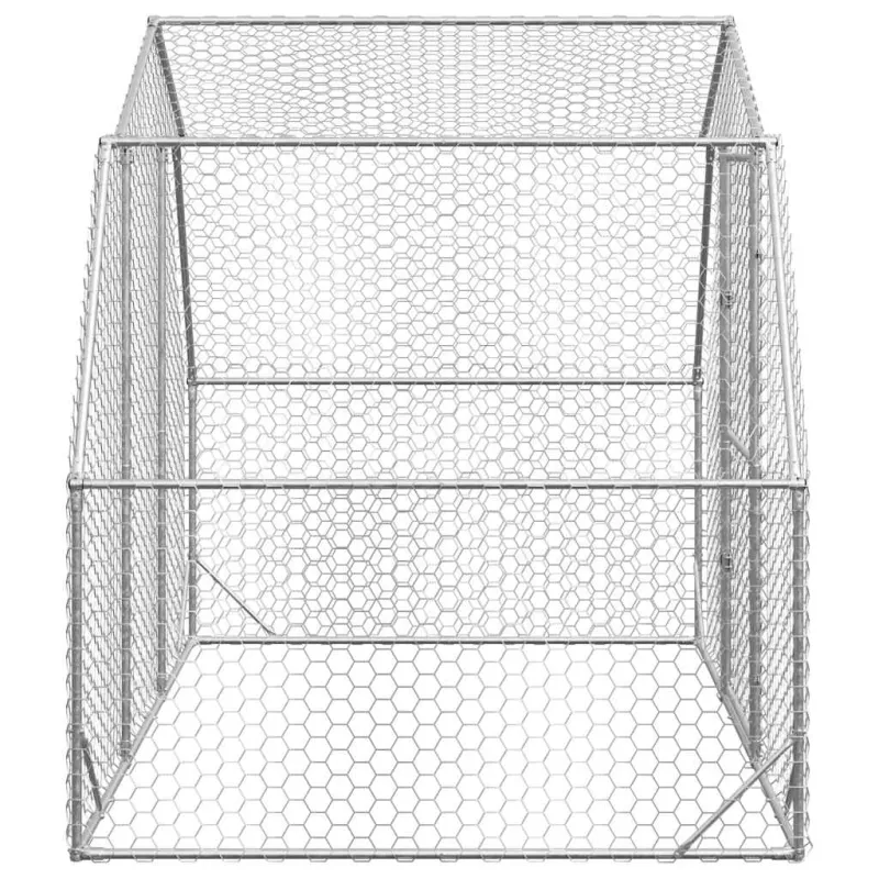 Vištienos bėgimas, 2,5x2x2,25m, galvanizuotas plienas