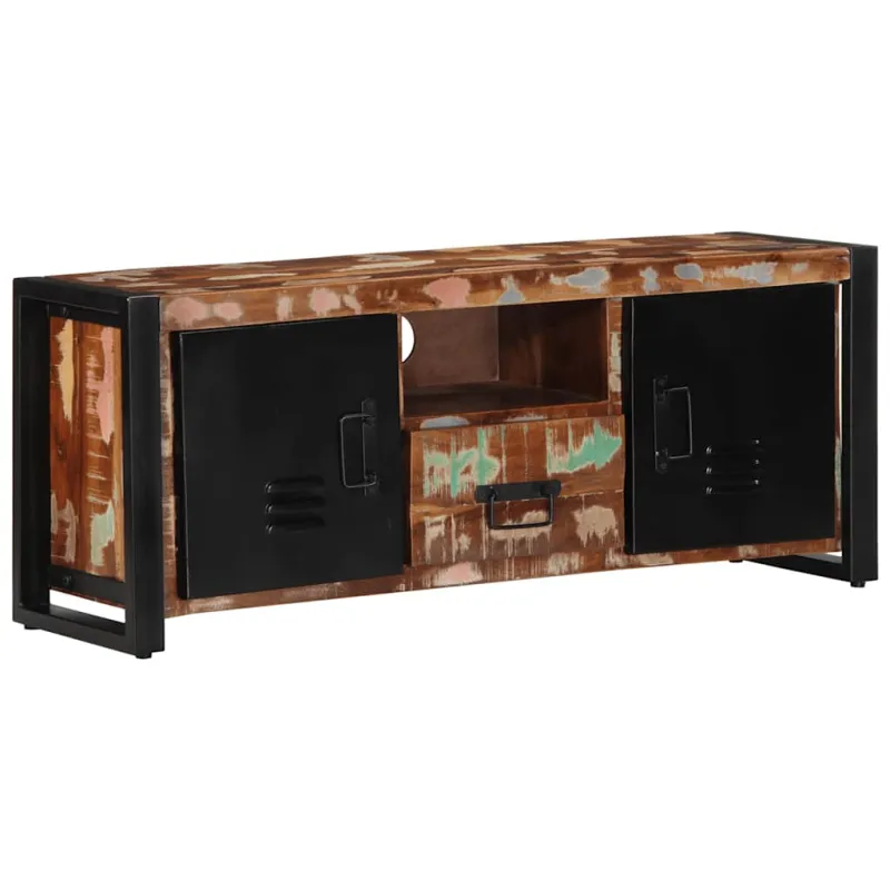 televizoriaus spintelė 100x30x40 cm Regeneruota medžio masyva