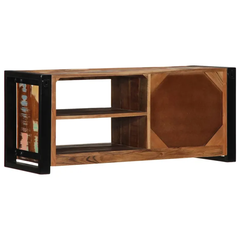 televizoriaus spintelė 80x30x35 cm Regeneruota medžio masyva