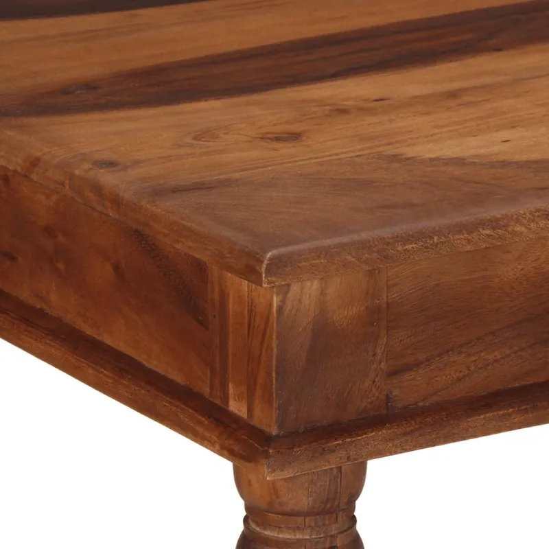 Valgomojo stalas 120x60x77 cm Akacijos masyvo