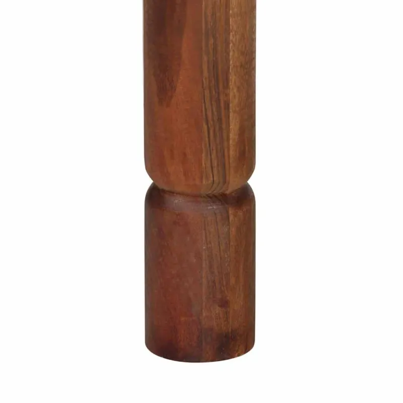 Valgomojo stalas 120x60x77 cm Akacijos masyvo