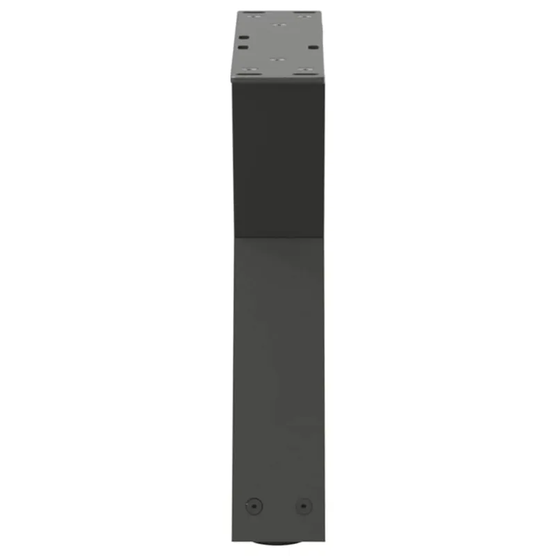 Kavos staliuko kojos, 2 vnt., antracito spalvos, 50x(30-31,3) cm, plienas