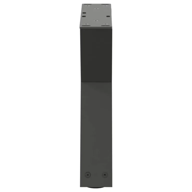 Kavos staliuko kojos, 2 vnt., antracito spalvos, 30x(30-31,3) cm, plienas