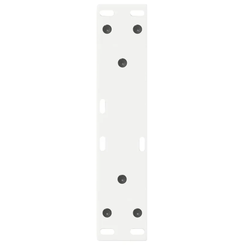 Kavos staliuko kojelės, 2 vnt., baltos, 38x(42-43,3) cm, plienas