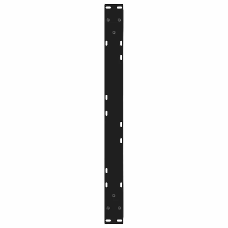Kavos staliuko kojelės, 2 vnt., juodos, 70x(30-31,3) cm, plienas