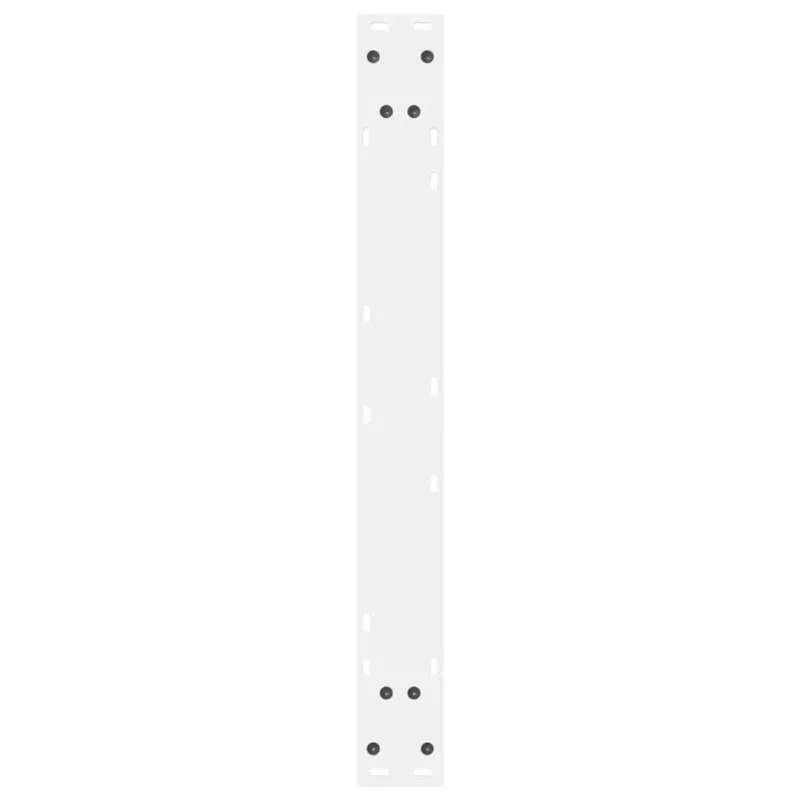 Valgomojo stalo kojos, 2 vnt., baltos, 80x(72-73,3) cm, plienas