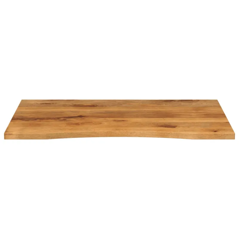 stalviršis su išlenkta 110x80x2,5 cm medžio masyvo grubus mango