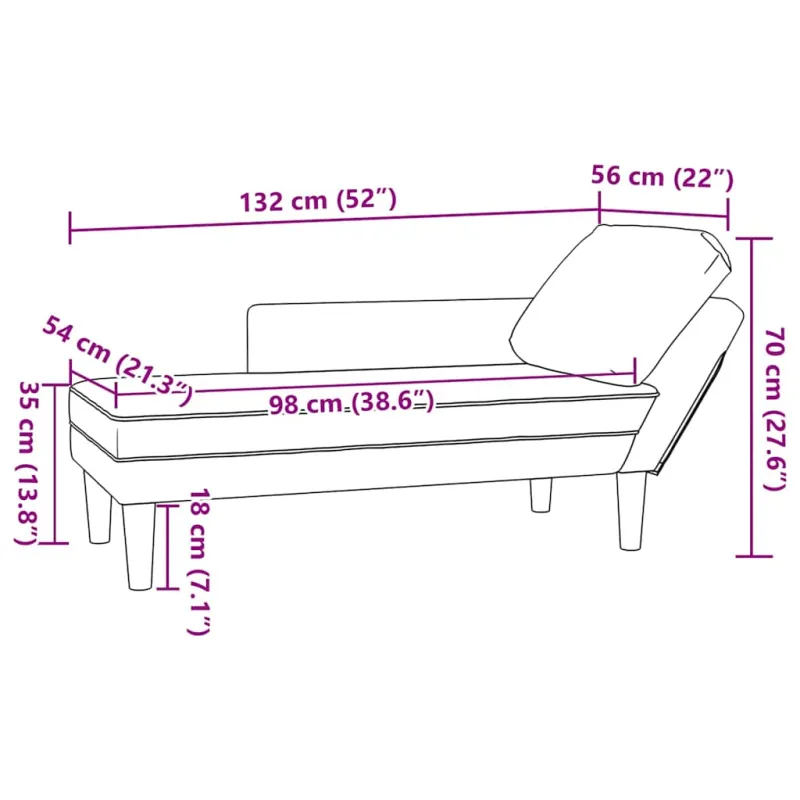 Poilsio sofa su pagalvės kreminiu velveto audinys