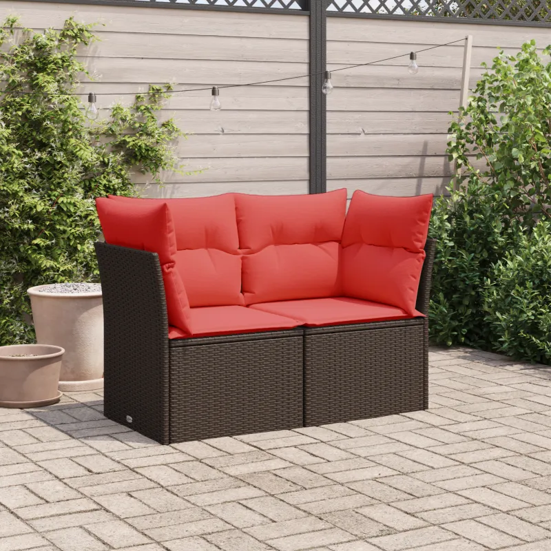 Sodo sofa | su pagalve Ruda 124 x 62 x 69 cm Poli ratanas