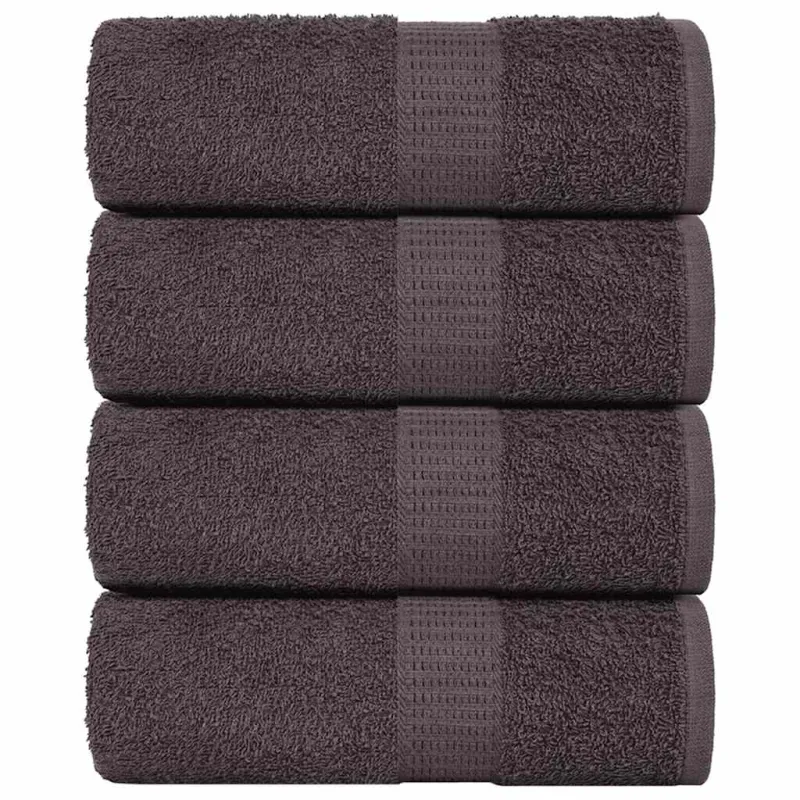 Skalbimo šluostės FROGN, 4 vnt., antracito spalvos, 15 x 21 cm, 360 g/m²