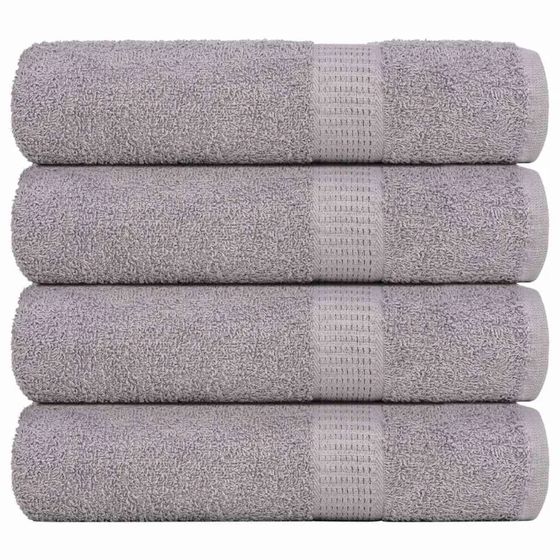 Rankšluosčiai FROGN 4 vnt., pilki, 50x100 cm, 360 g/m²