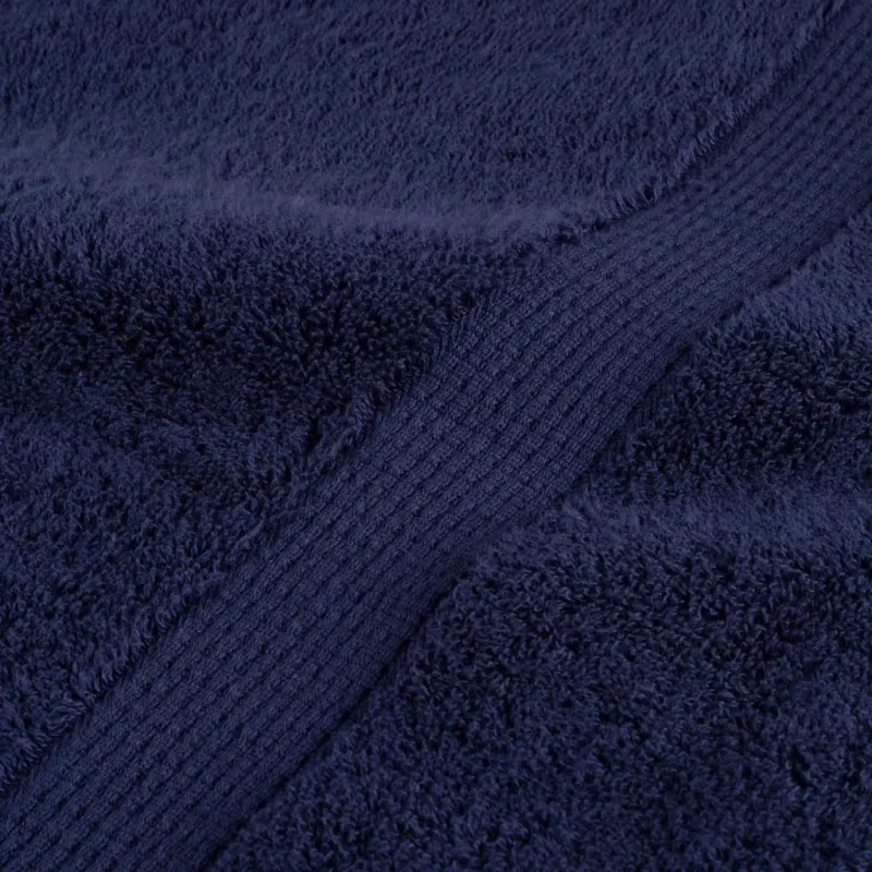Aukščiausios kokybės rankšluosčiai SOLUND, 2 vnt., tamsiai mėlyni, 50 x 100 cm, 600 g/m²