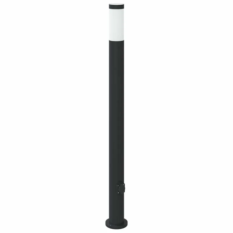 Šviestuvai su išleidimo anga, 3 vnt., 110 cm, nerūdijantis plienas, IP44