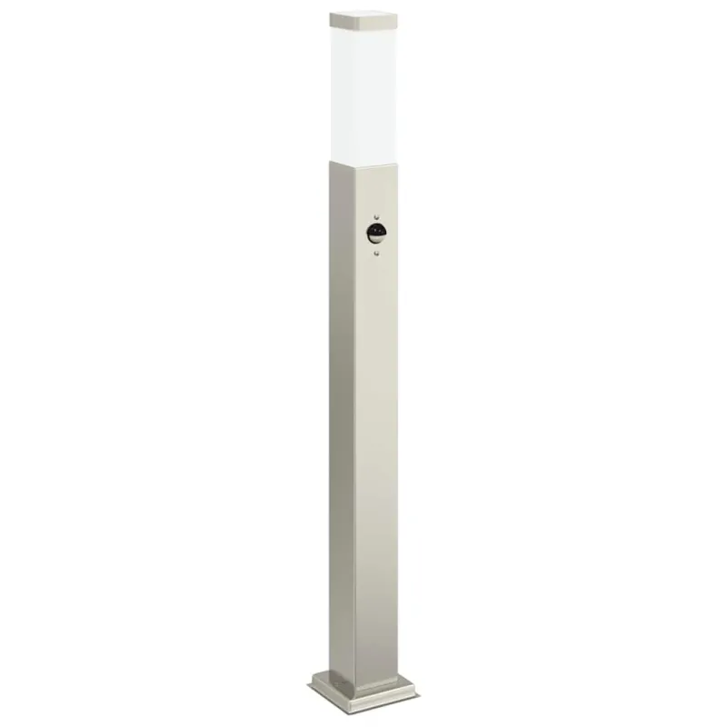 Šviestuvai su jutikliu, 3 vnt., 80 cm, nerūdijantis plienas, IP44