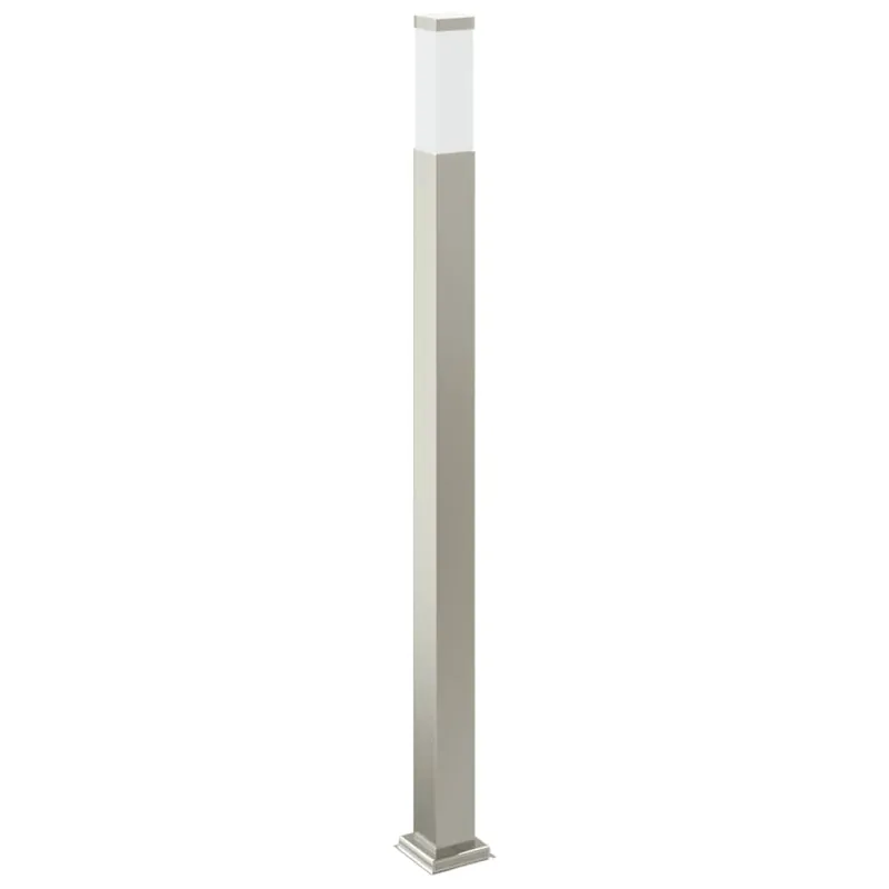Šviestuvas su stulpeliu, 110 cm, nerūdijantis plienas, IP44