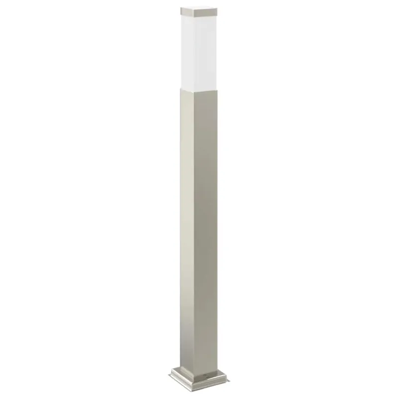 Šviestuvas su stulpeliu, 80 cm, nerūdijantis plienas, IP44