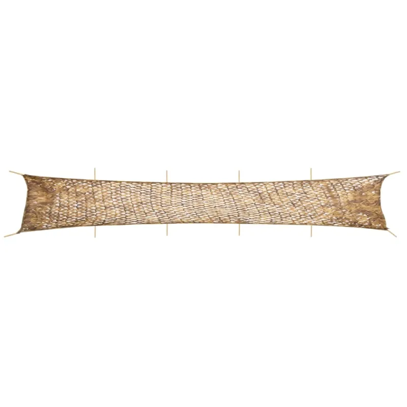 Maskuojantis tinklas su daiktadėže, 1038x137 cm, smėlio spalvos