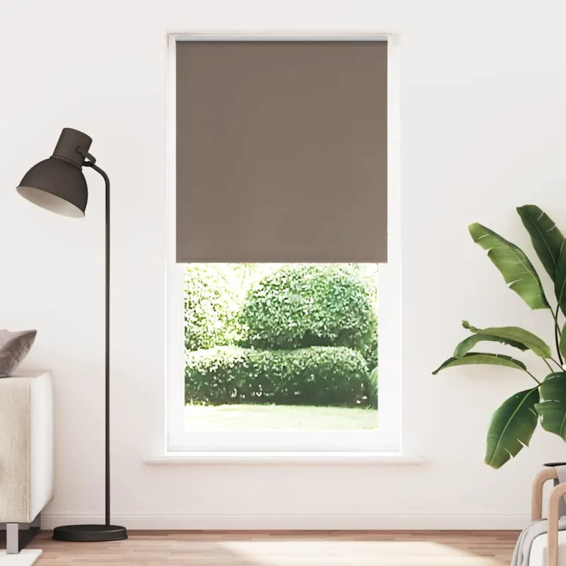 Roletas, neperšlampamas, kavos spalvos, 110x210 cm, audinys, plotis 105,7 cm, poliesteris