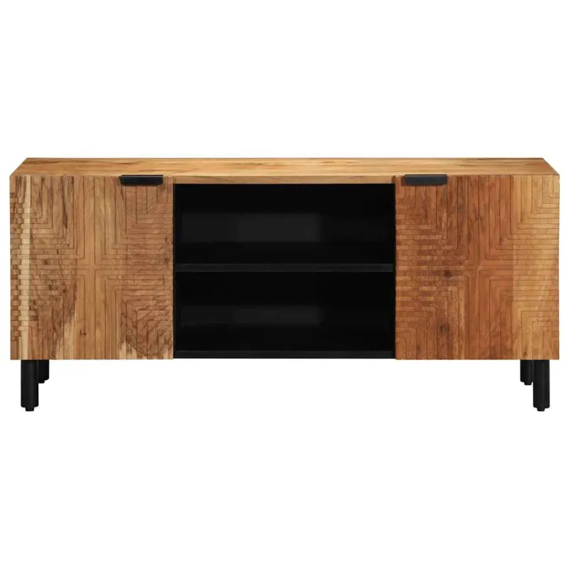 TV spintelė, 105x33x46 cm, akacijos masyvo mediena