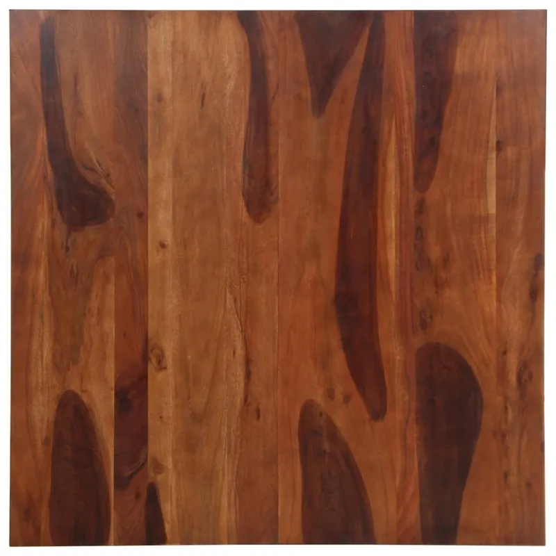 Valgomojo stalas, 120x120x77 cm, akacijos masyvas