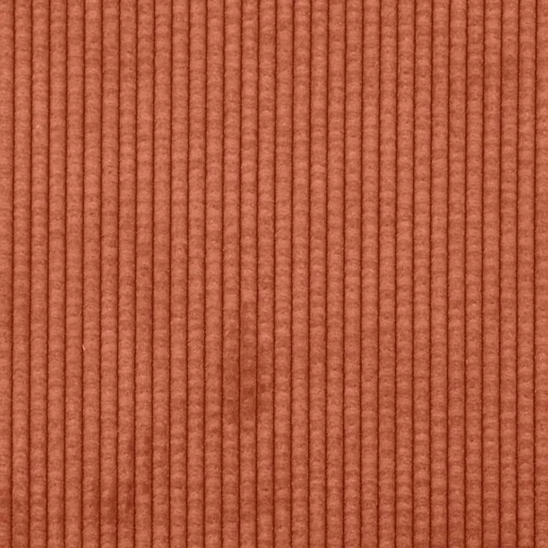 Modulinė sofa, pakojų modulis, raudonai oranžinė, 100x100x48 cm