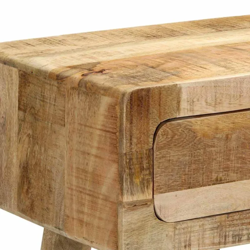 Konsolinis staliukas, 90x32x75 cm, masyvi mango mediena