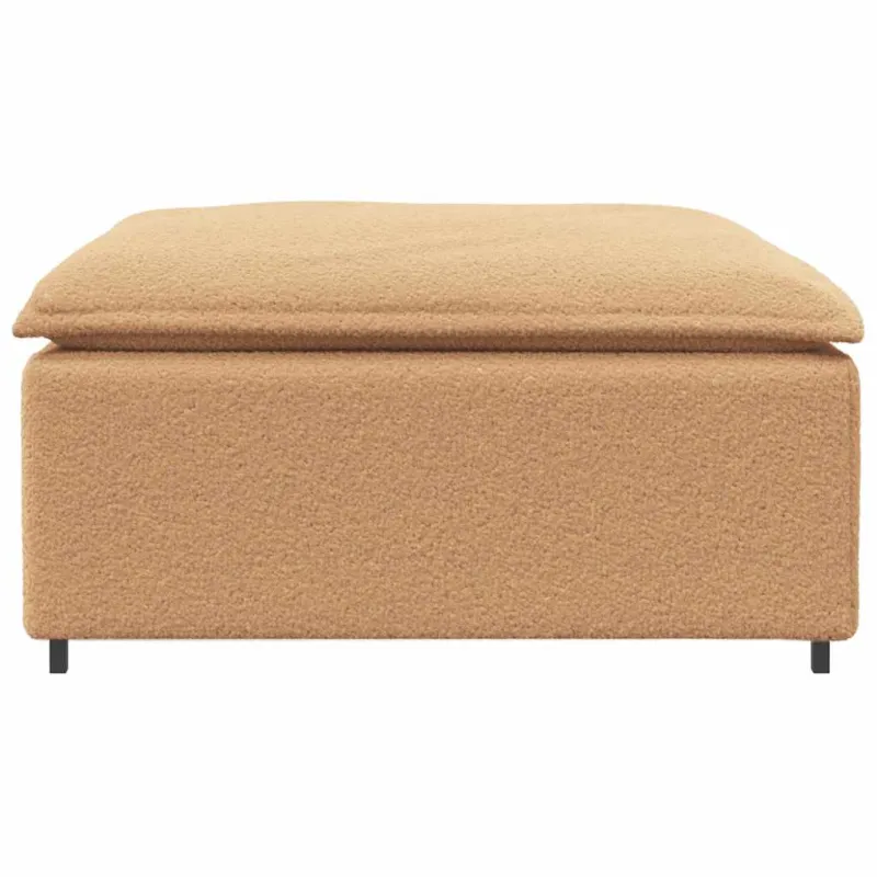 Modulinė sofa, pakojų modulis, smėlio spalvos, 100x100x48 cm