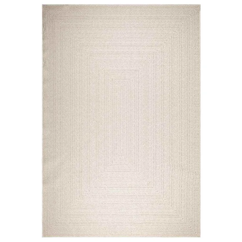 Kilimas ZIZUR, 240x340 cm, džiuto imitacija, vidaus ir lauko
