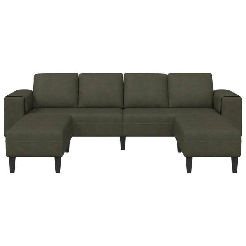 Svetainės sofa 3 pcs Armijos Žalia